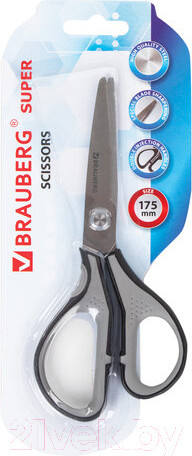Изображение товара Ножницы канцелярские Brauberg Super / 237295