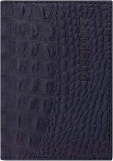 Изображение товара Обложка на паспорт Brauberg Passport / 237196 (темно-синий)