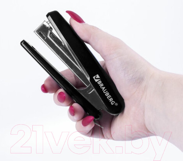 Изображение товара Степлер Brauberg Classic / 222545 (черный)