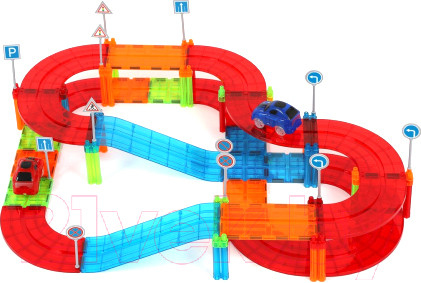 Изображение товара Конструктор электромеханический On Time Автотрек / 45032 (72эл)