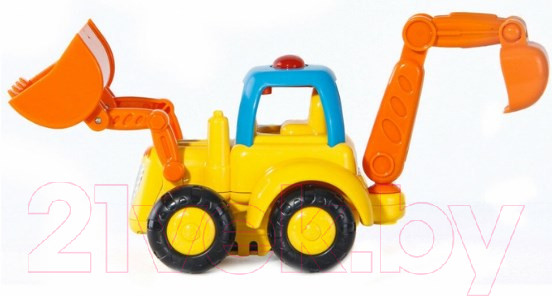 Изображение товара Бульдозер игрушечный Азбукварик 2743