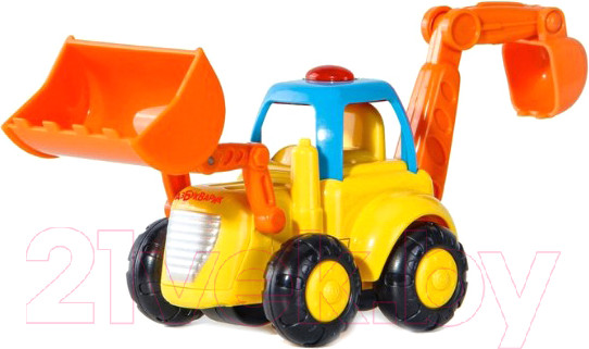 Изображение товара Бульдозер игрушечный Азбукварик 2743