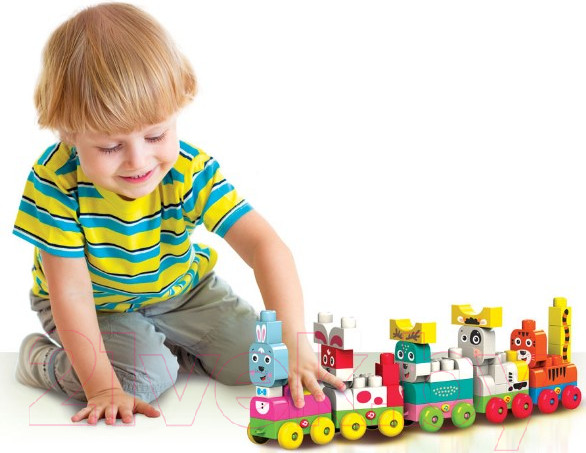 Изображение товара Развивающая игрушка Азбукварик Talky Blocks Зайчик / 2822