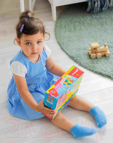 Изображение товара Развивающая игрушка Азбукварик Talky Blocks Зайчик / 2822