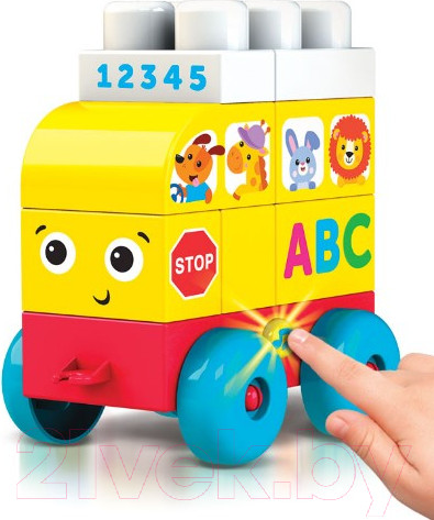 Изображение товара Развивающая игрушка Азбукварик Talky Blocks Автобус / 2824