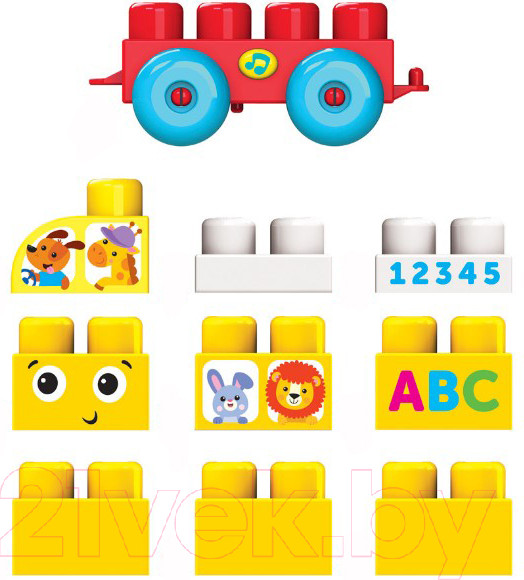 Изображение товара Развивающая игрушка Азбукварик Talky Blocks Автобус / 2824