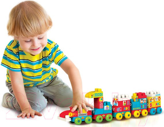 Изображение товара Развивающая игрушка Азбукварик Talky Blocks Автобус / 2824