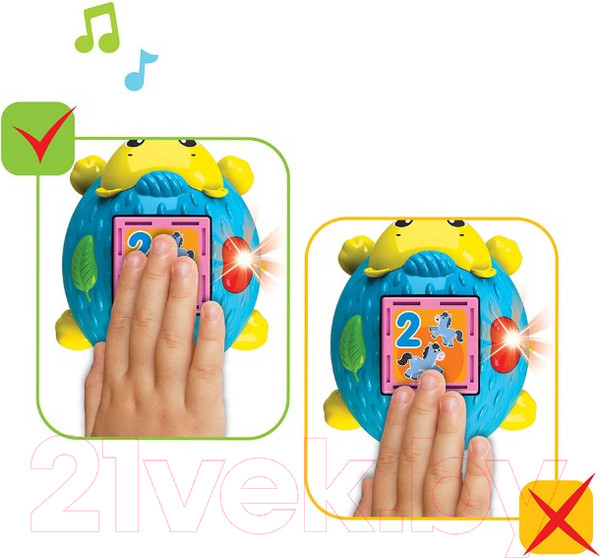 Изображение товара Развивающая игрушка Азбукварик Первые знания с Ёжиком / 2848А (синий)