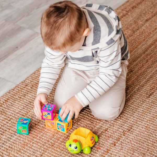 Изображение товара Развивающая игрушка Азбукварик Азбука с Черепашкой / 2850А (желтый)