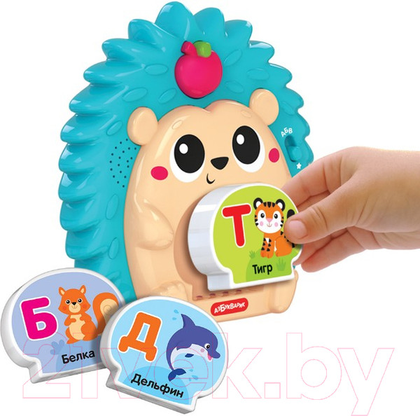 Изображение товара Развивающая игрушка Азбукварик Говорящий Ёжик Зооазбука / 2852