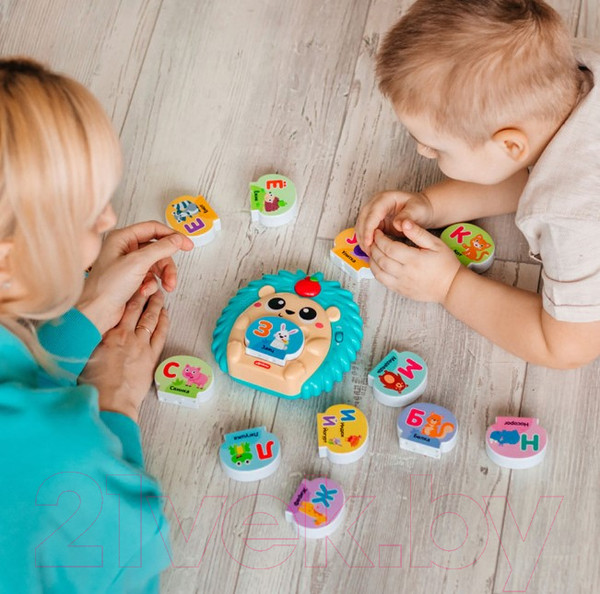 Изображение товара Развивающая игрушка Азбукварик Говорящий Ёжик Зооазбука / 2852