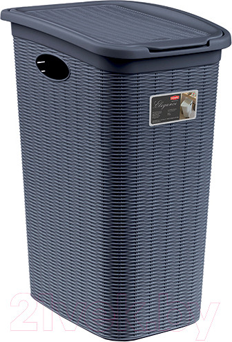 Изображение товара Корзина для белья Stefanplast 30504 (синий)