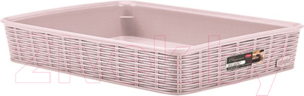 Изображение товара Корзина Stefanplast 30959 (серо-розовый)