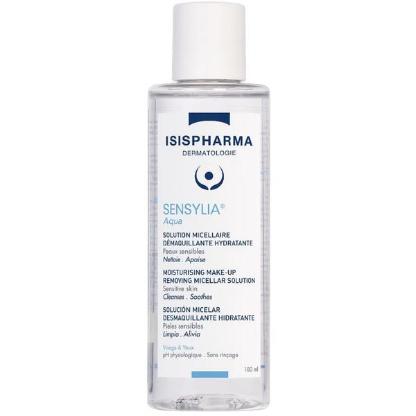 Изображение товара Мицеллярная вода ISISPHARMA Sensylia Aqua Увлажняющая Для чувствительной и обезвоженной кожи (100мл)