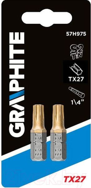 Изображение товара Набор бит Graphite 57H975