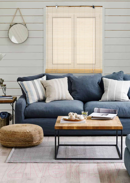 Изображение товара Рулонная штора Эскар Бамбуковая 80x160 / 71000080160 (натур)