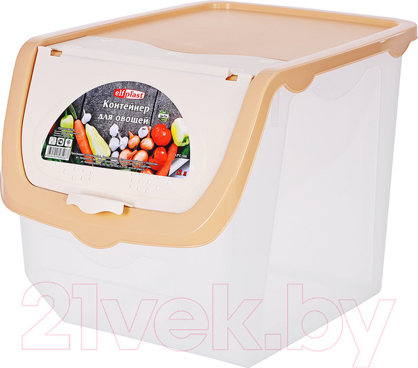 Изображение товара Контейнер Эльфпласт EP506 (12л, бежевый)
