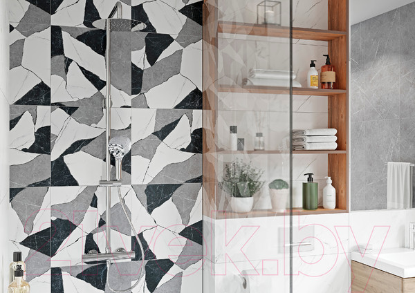 Изображение товара Плитка Cersanit Oriental OE4R052D-69 (420x420, белый)