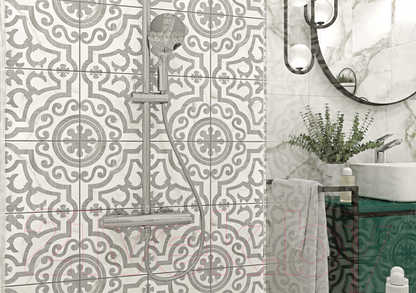 Изображение товара Плитка Cersanit Siena A16008 (420x420, белый)