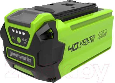 Изображение товара Аккумулятор для электроинструмента Greenworks G40USB2 40V 2Ач / 2939407 (с USB разъемом)
