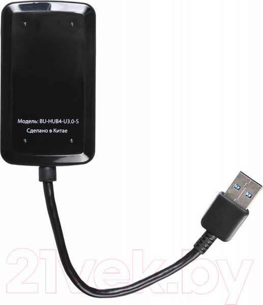 Изображение товара USB-хаб Buro BU-HUB4-U3.0-S