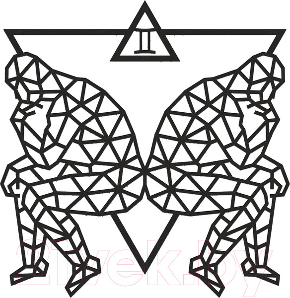 Изображение товара Декор настенный EWA Знак зодиака Близнецы