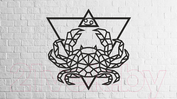 Изображение товара Декор настенный EWA Знак зодиака Рак