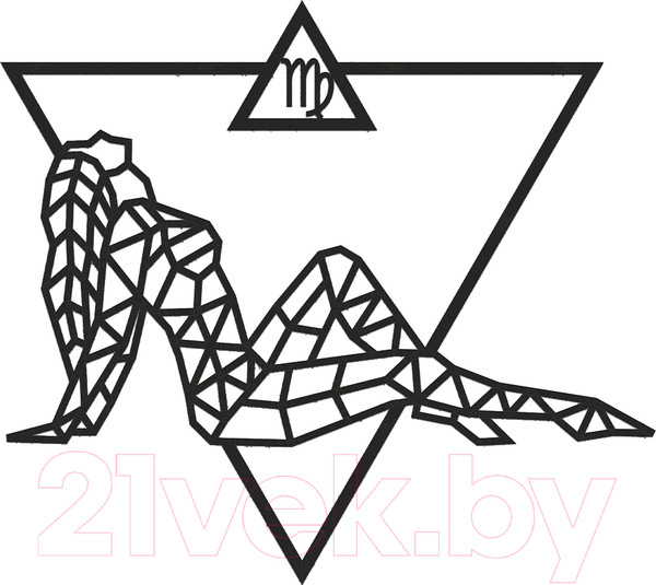 Изображение товара Декор настенный EWA Знак зодиака Дева