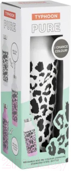 Изображение товара Бутылка для воды Typhoon Pure Colour Change Leopard / 1401.762V