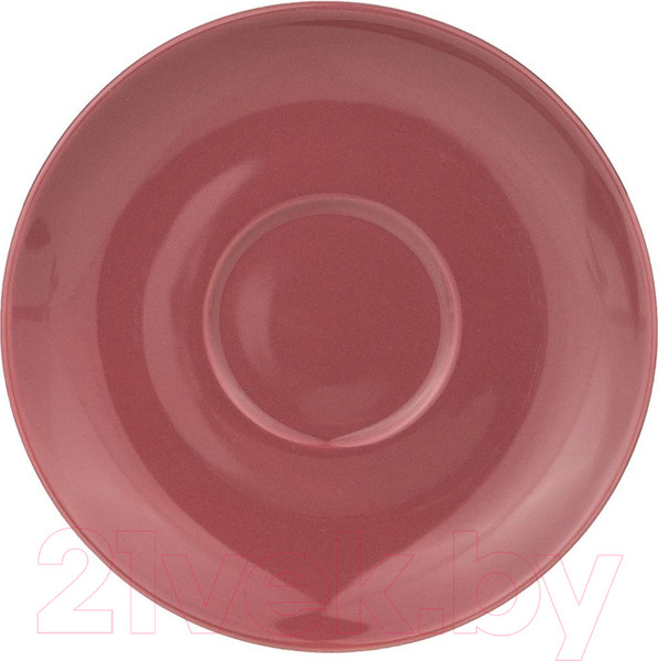 Изображение товара Чашка с блюдцем Bronco Fusion / 263-1012 (брусничный)