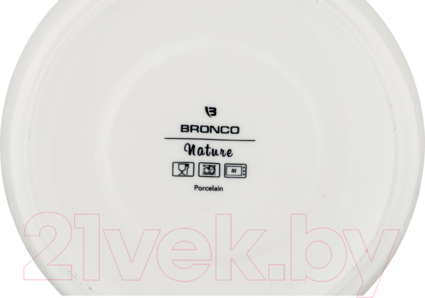Изображение товара Кружка с блюдцем Bronco Nature / 263-1030