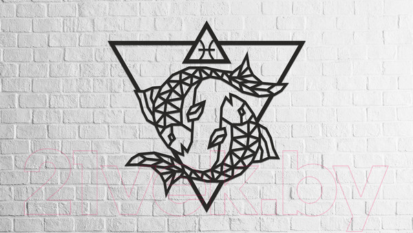 Изображение товара Декор настенный EWA Знак зодиака Рыбы