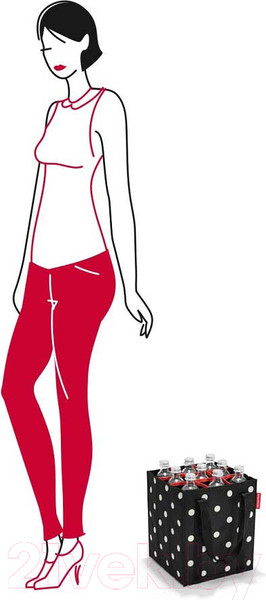 Изображение товара Сумка-органайзер Reisenthel Bottlebag / ZJ7051 (Mixed Dots)