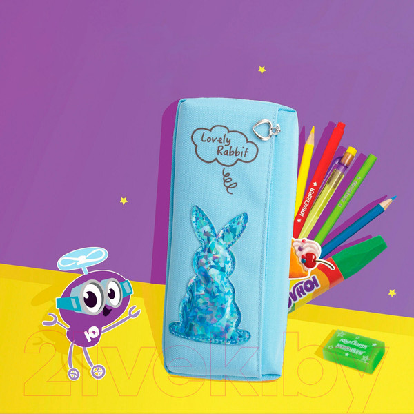 Изображение товара Пенал Юнландия Зайка / 228987