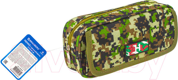 Изображение товара Пенал Brauberg Military / 228990
