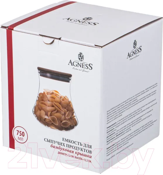 Изображение товара Емкость для хранения Agness 250-141