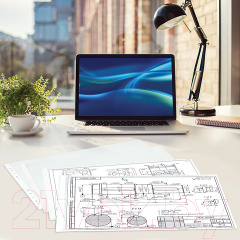 Изображение товара Набор файлов Brauberg А3 / 221715 (50шт)