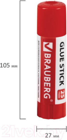 Изображение товара Клей-карандаш Brauberg 229470 (12шт)