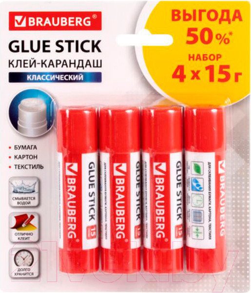 Изображение товара Клей-карандаш Brauberg 229471