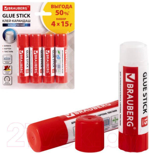 Изображение товара Клей-карандаш Brauberg 229471