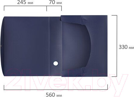 Изображение товара Коробка архивная Staff 237274 (синий)