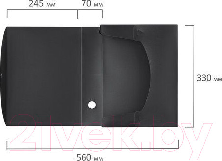 Изображение товара Коробка архивная Staff 237275 (черный)