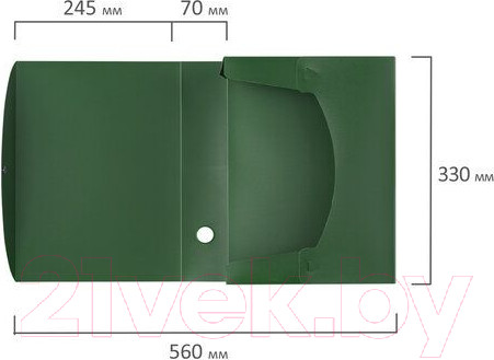 Изображение товара Коробка архивная Staff 237277 (зеленый)