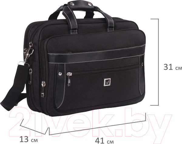 Изображение товара Сумка Brauberg Carbon / 240509 (графит)