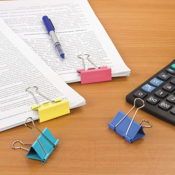 Изображение товара Зажим для бумаги Staff 225160 (12шт)