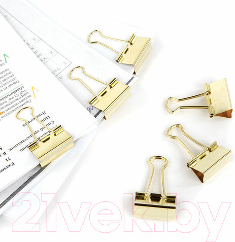 Изображение товара Зажим для бумаги Brauberg 229587 (12шт)