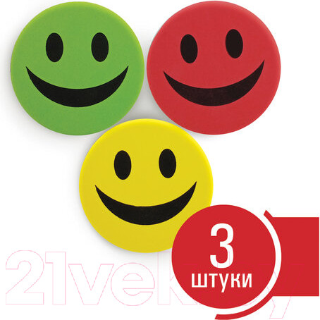 Изображение товара Стиратель для доски Staff Смайлик / 237502