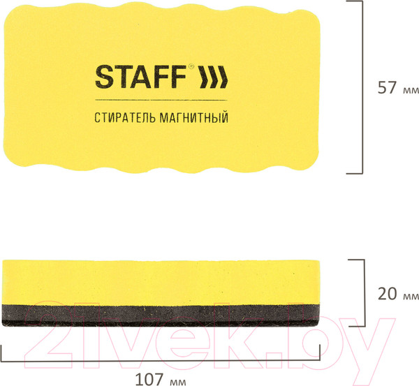 Изображение товара Стиратель для доски Staff Basic / 237511