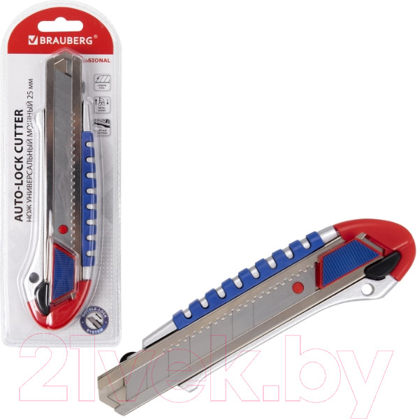 Изображение товара Нож пистолетный Brauberg Professional / 237448