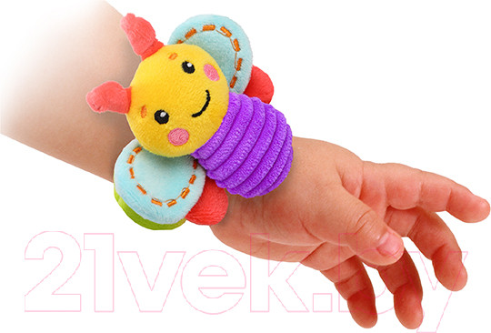 Изображение товара Погремушка Жирафики Погремушка на руку Бабочка / 939715